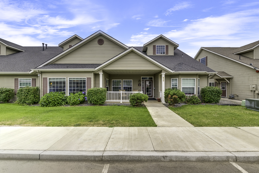 brown and gray house